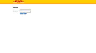 
                            1. Login Web - DHL