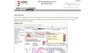 
                            9. Login Web-GIS — GIS-Kompetenzzentrum der Stadt Uster