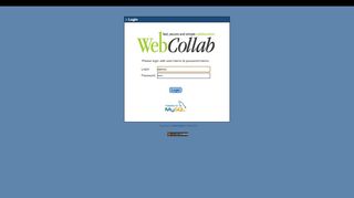 
                            12. Login - WebCollab - SourceForge