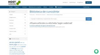 
                            4. login webmail - Biblioteca de cunoștințe - HostVision Srl