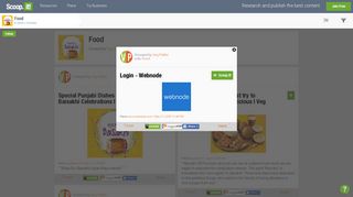 
                            13. Login - Webnode | Food | Scoop.it
