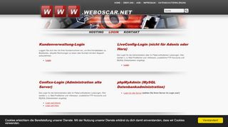 
                            1. Login - weboscar.net