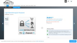 
                            4. Login Weiterleitung für Shopware | Shopware Plugins | Shopware ...