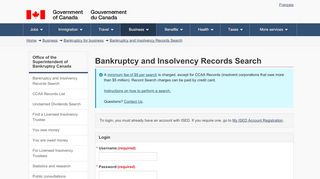 
                            11. Login - Welcome - Bankruptcy and Insolvency Records Search - Office ...