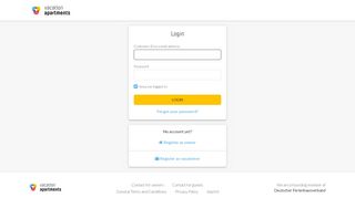 
                            6. Login - Welcome to Vacation-Apartments