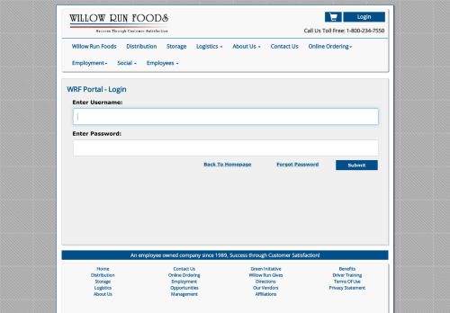 
                            8. Login - Welcome to Willow Run Foods