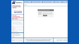 
                            7. Login - West Bengal Minorities Development & Finance Corporation