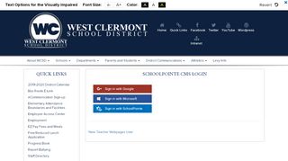 
                            7. Login - West Clermont Local Schools