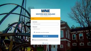 
                            5. Login - Western New England University - WNE Login