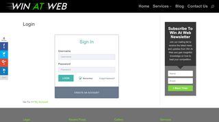 
                            9. Login - Win At Web