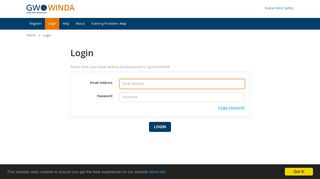 
                            5. Login - winda - Global Wind Organisation