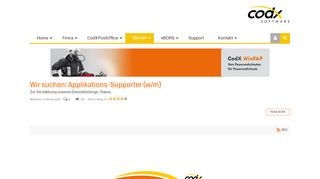 
                            13. Login WinFAP Web - Codx Software AG