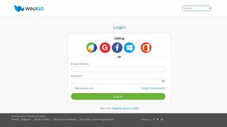 
                            5. Login - WinjiGo