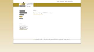 
                            3. Login | wir-consult | trainieren - aktivieren - führen