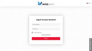 
                            1. Login – Wise Banc