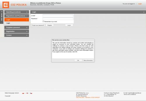 
                            12. Login - Witamy na platformie Grupy CEZ w Polsce - Witamy na ...