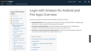 
                            12. Login with Amazon for Android and Fire Apps Overview | Login with ...