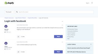 
                            10. Login with facebook - Shopify Community