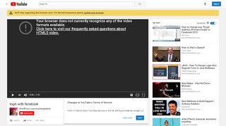 
                            3. login with facebook - YouTube