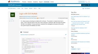 
                            11. Login with GUI Matlab - MATLAB Answers - MATLAB Central