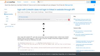 
                            6. login with LinkedIn does not login in linked in website through ...