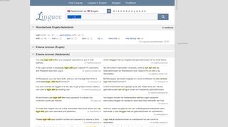 
                            12. login with - Nederlandse vertaling – Linguee woordenboek
