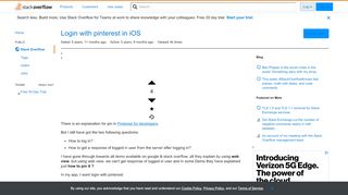 
                            9. Login with pinterest in iOS - Stack Overflow