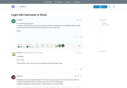 
                            4. Login with Username or Email - Discuss Frappe/ERPNext