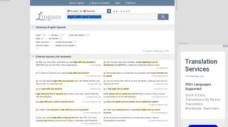 
                            11. login with your account - Spanish translation – Linguee