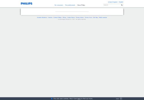 
                            7. Login with your Philips account