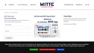 
                            9. Login :: Witte GmbH