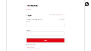 
                            1. Login - WiWo