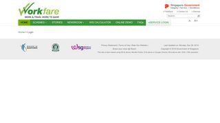 
                            2. Login - Workfare