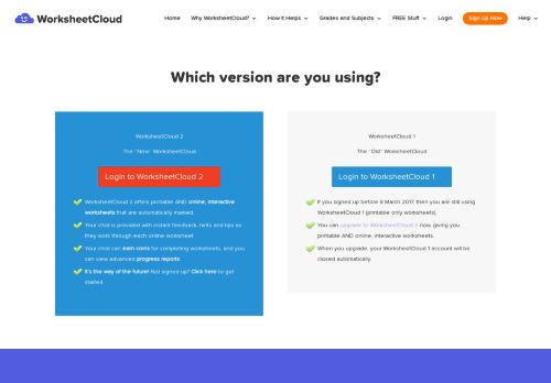 
                            9. Login | WorksheetCloud