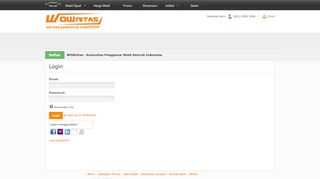 
                            3. Login - WOWnitas - MobilWOW