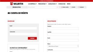 
                            1. Login | Wurth Argentina