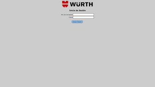 
                            2. Login! Wurth Web