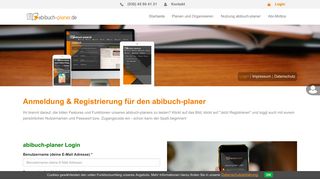 
                            2. Login - www.abibuch-planer.de