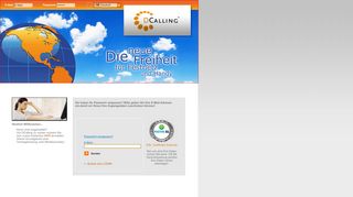 
                            3. LOGIN - www.dcalling.de - Kostenloses Telefonkonto, G   Telefonieren ...