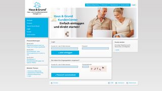 
                            1. Login | www.hug-mietvertrag.de