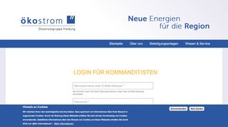 
                            12. Login - www.oekostrom-freiburg.de