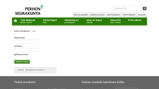 
                            11. login - www.perhonseurakunta.fi