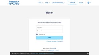 
                            9. Login - Wyndham Hotels & Resorts