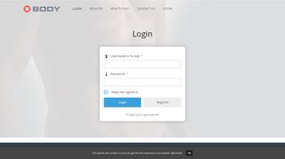 
                            3. Login - XBody Partner Portal