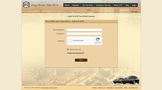 
                            4. Login - XYZ Web Reservation System