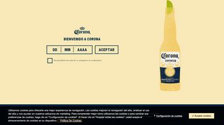 
                            4. Login y registro · Cerveza Corona