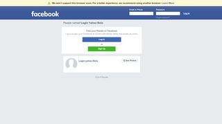 
                            10. Login Yahoo Bola Profiles | Facebook