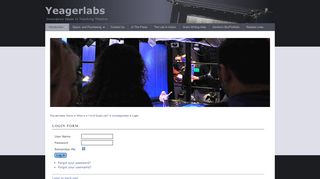 
                            12. Login - Yeagerlabs
