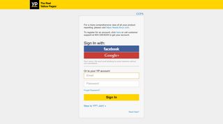 
                            1. Login - Yellow Pages