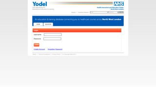 
                            7. Login - yodel.nhs.uk